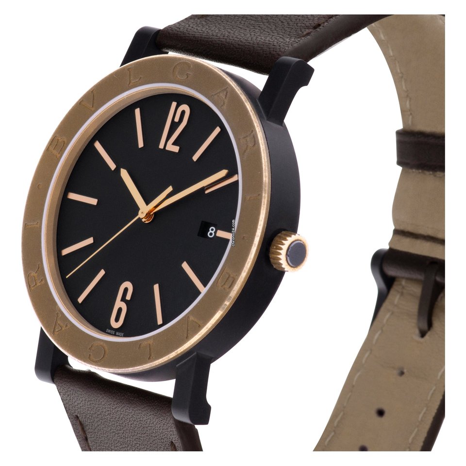 Bulgari Bulgari Mens watch Unisex Automatic Steel BB41SB Replica 6