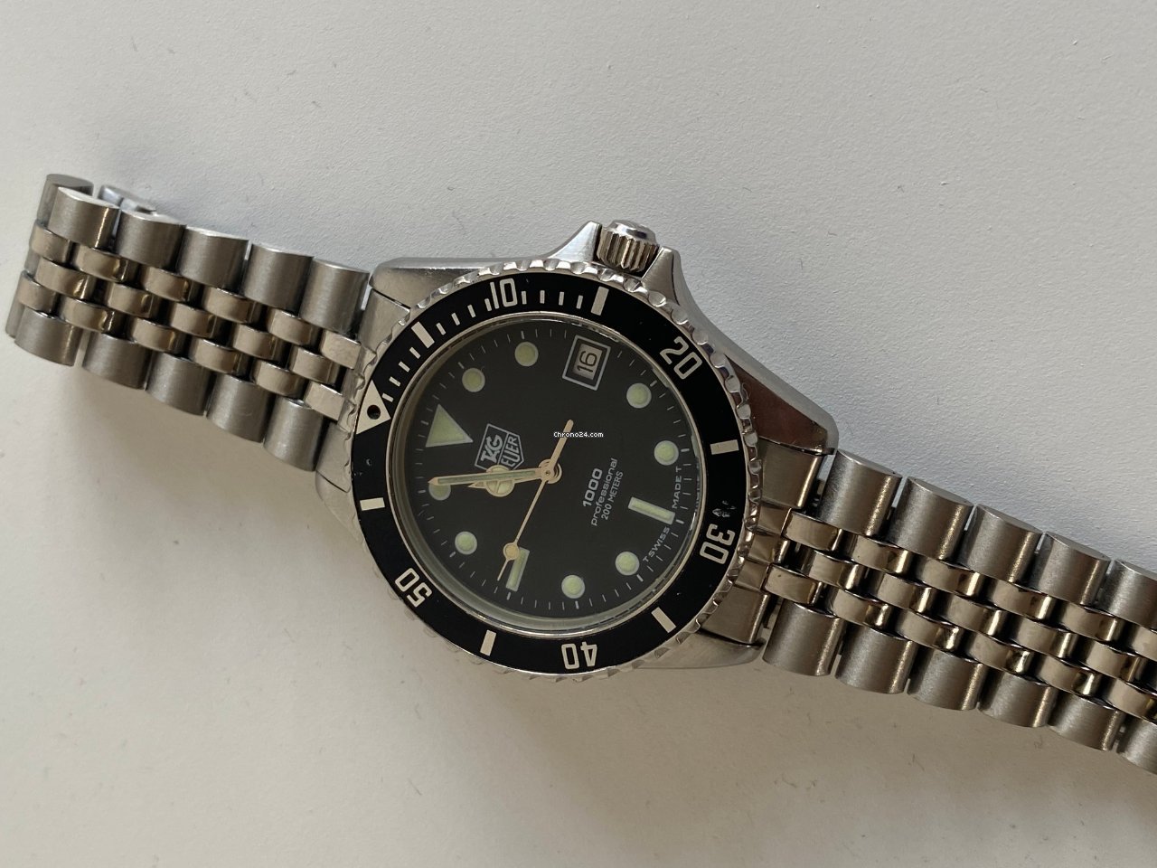 IMG_9081 TAG Heuer Mens watch Unisex Quartz Steel 980.013N Replica 6