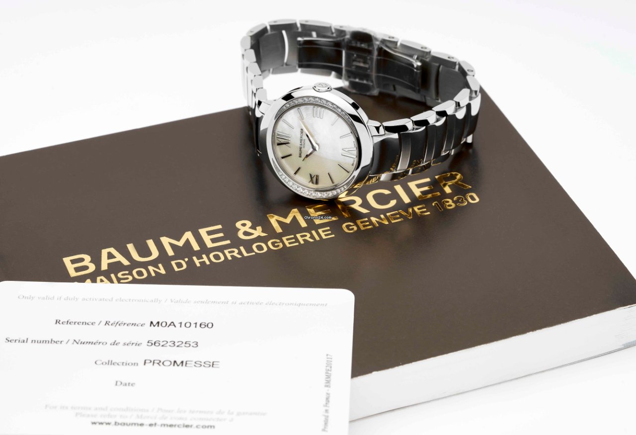 Baume & Mercier Promesse Quartz Steel 10160 Replica 6