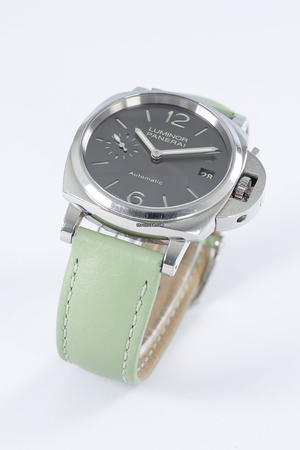 IMG_9081 Panerai Luminor Due Mens watch Unisex Automatic Steel PAM 00755 Replica 6