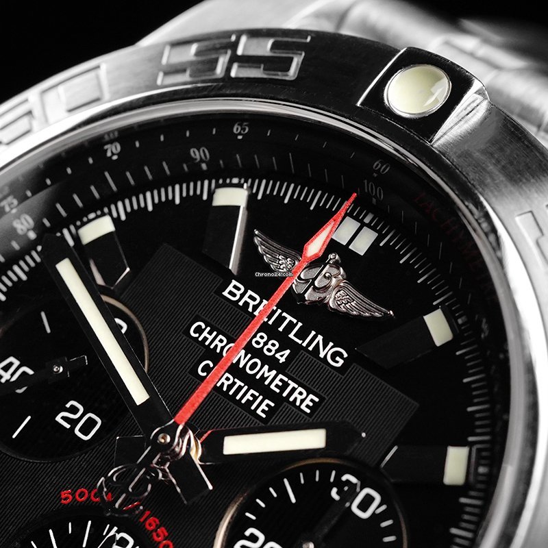 Breitling Chronomat 44 Mens watch Unisex Automatic Steel AB011010 BB08 Replica 6