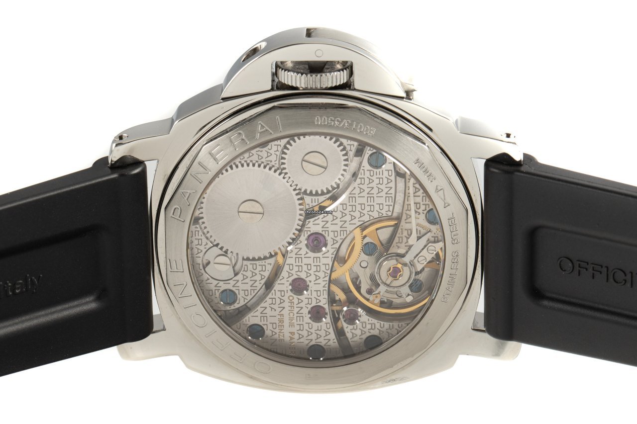 IMG_9081 Panerai Luminor Marina Mens watch Unisex Manual winding Steel OP6567 Replica 6