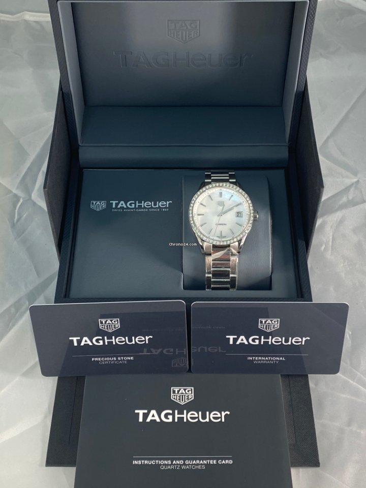 IMG_9081 TAG Heuer Carrera Lady Womens watch Quartz Steel WBK1316.BA0652 Replica 6