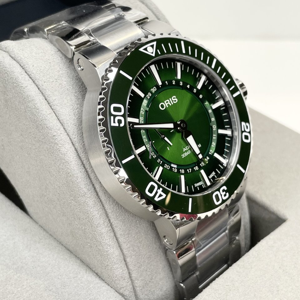 IMG_9081 Oris Aquis Mens watch Unisex Automatic Steel 01 743 7734 4187-Set Replica 6