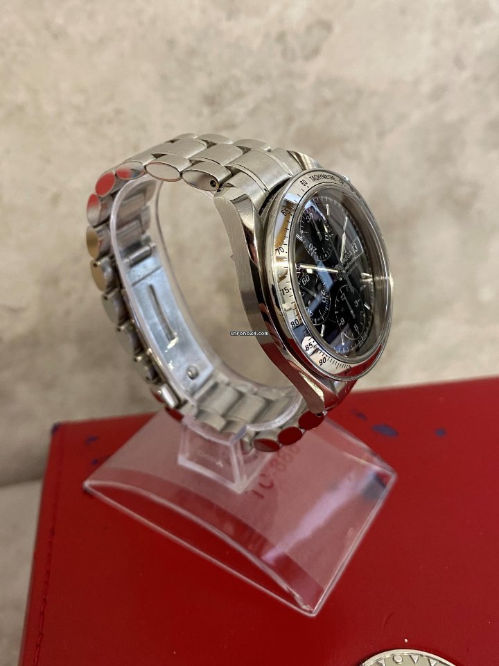 IMG_9081 Omega Speedmaster Date Mens watch Unisex Automatic Steel 35135000 Replica 6