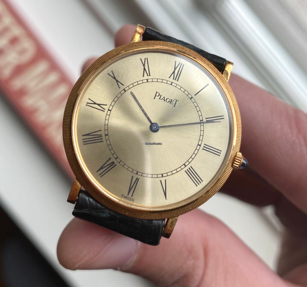 IMG_9081 Piaget Mens watch Unisex Manual winding Yellow gold Piaget Replica 6