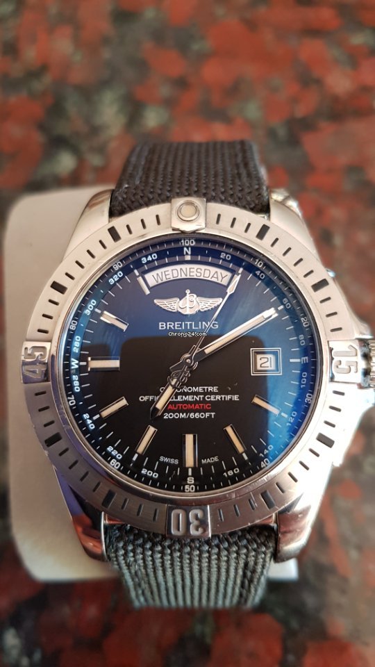 Breitling Mens watch Unisex Automatic Steel A45320B9 BD42 Replica 6