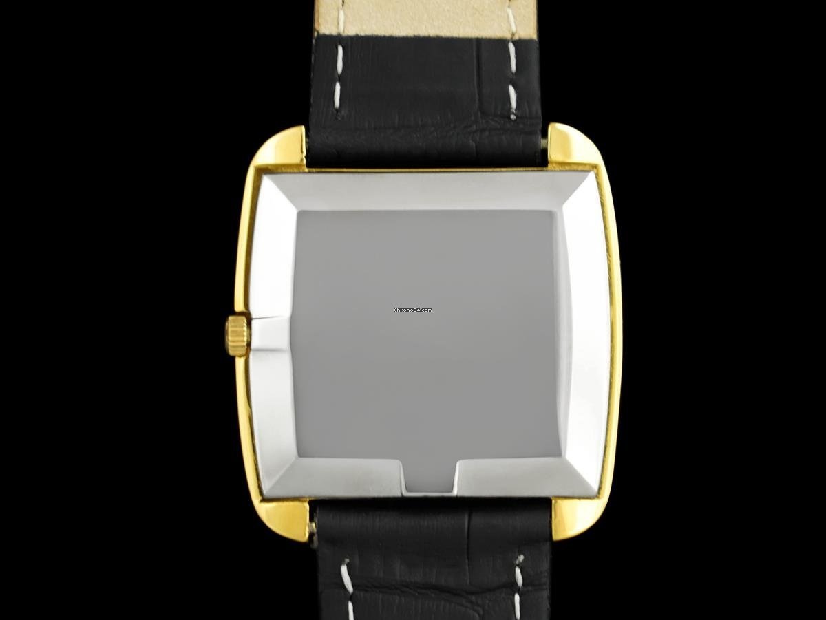 Omega De Ville Mens watch Unisex Gold Steel 8072 Replica 6