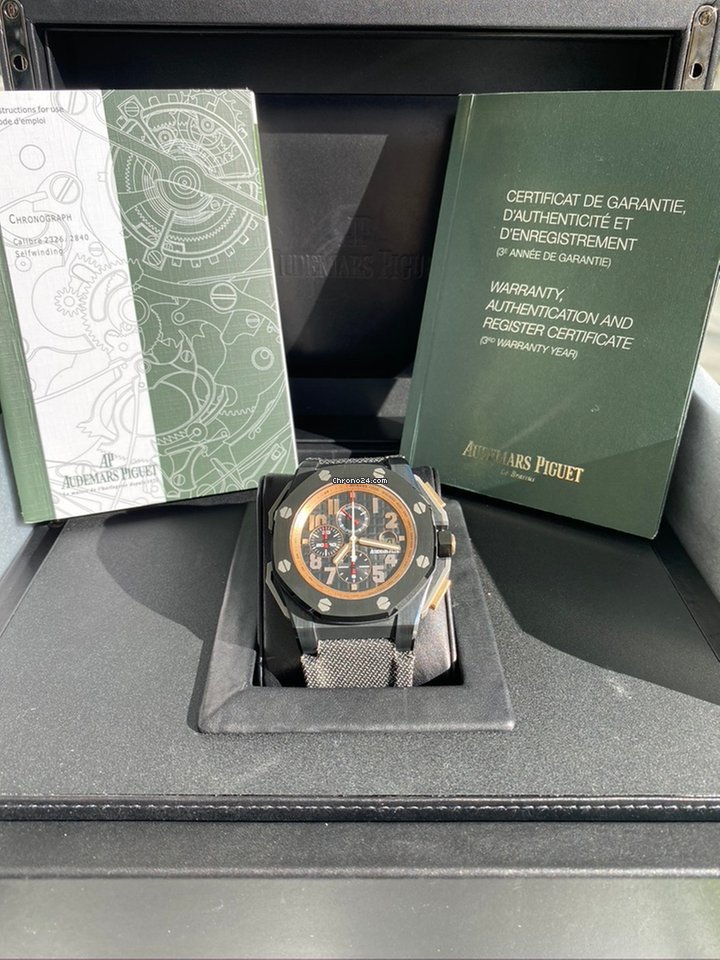 IMG_9081 Audemars Piguet Royal Oak Offshore Mens watch Unisex Automatic Ceramic 26378IO.OO.A001KE.01 Replica 6
