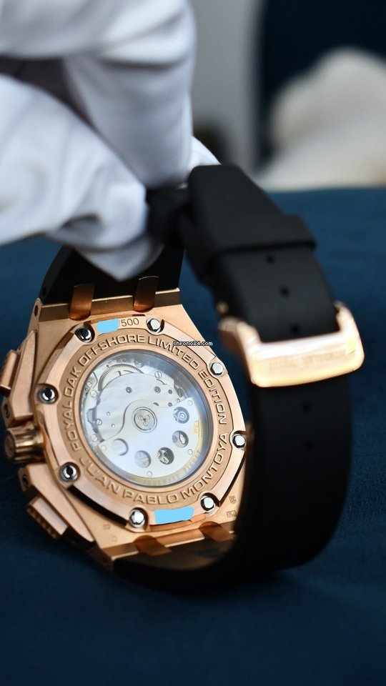 Audemars Piguet Royal Oak Offshore Chronograph Mens watch Unisex Automatic Rose gold 26030RO.OO.D021IN.01 Replica 6