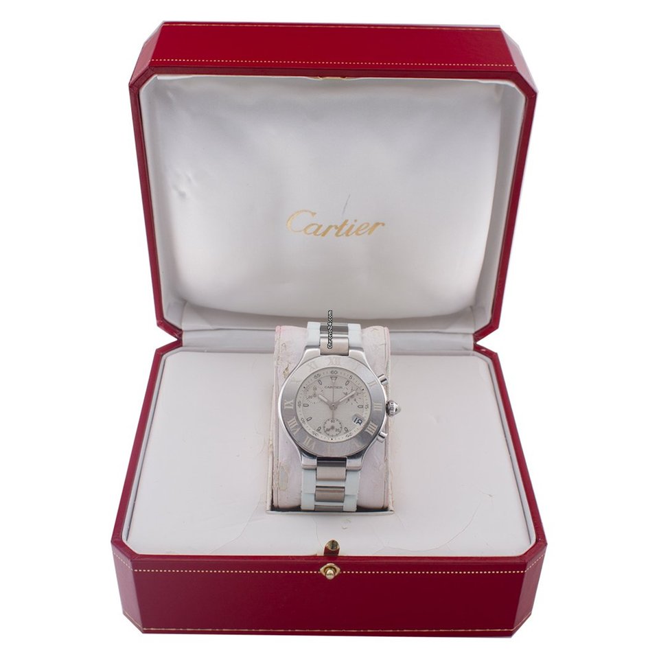 IMG_9081 Cartier Womens watch Quartz Steel W522981 Replica 6