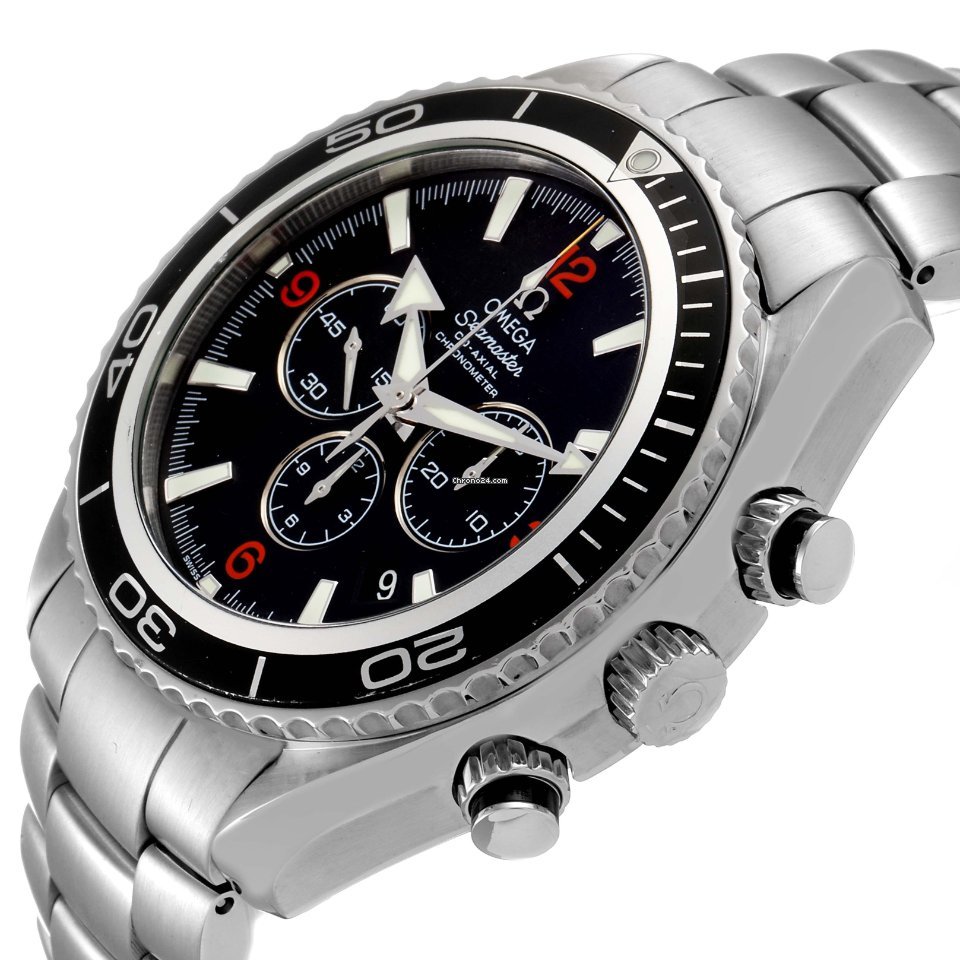 Omega Seamaster Planet Ocean Chronograph Mens watch Unisex Automatic Steel 2210.51.00 Replica 6