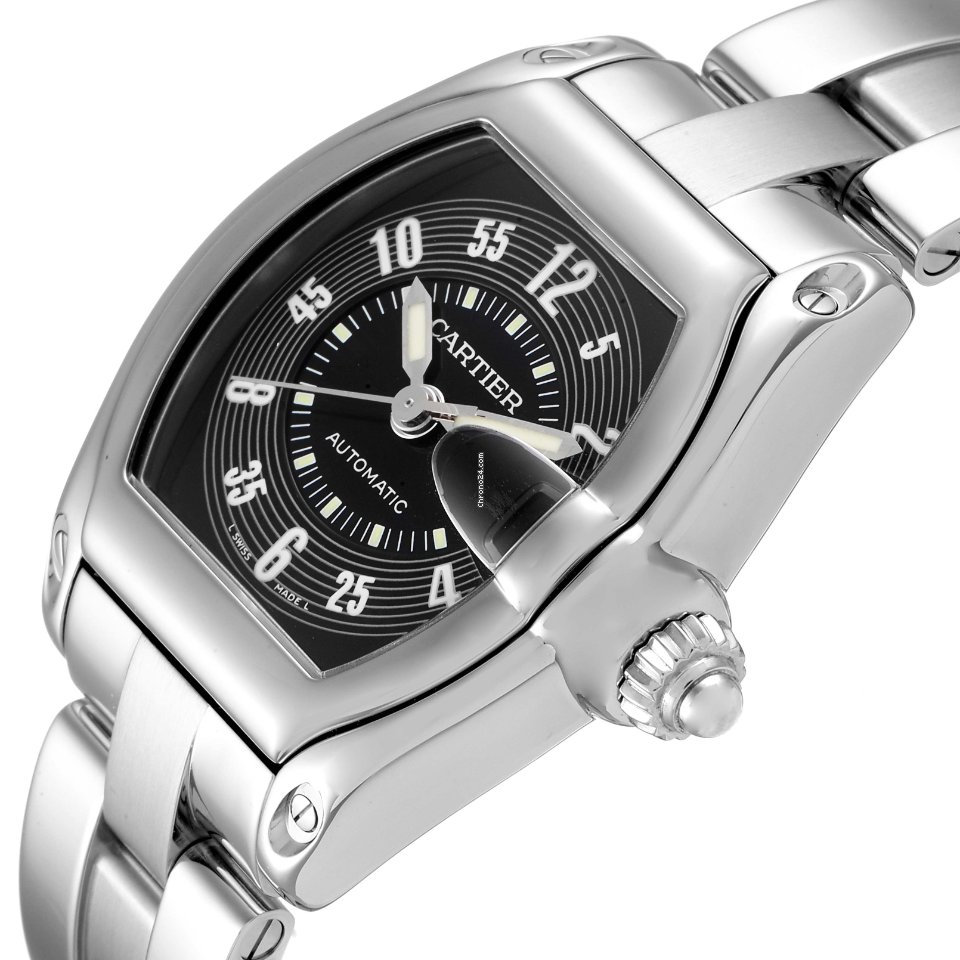 Cartier Roadster Mens watch Unisex Automatic Steel W62004V3 Replica 6