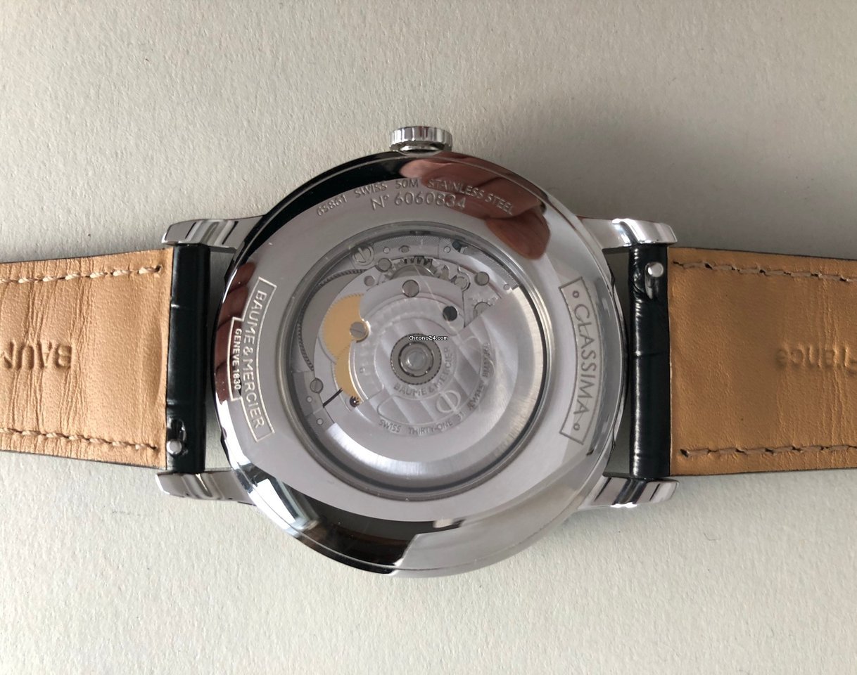 Baume & Mercier Classima Mens watch Unisex Automatic Steel M0A10480 Replica 6