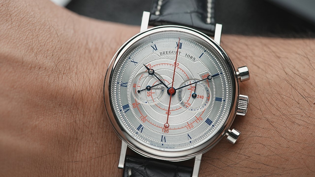 Breguet Classique Mens watch Unisex Manual winding White gold 5247BB 12 9V6 Replica 6