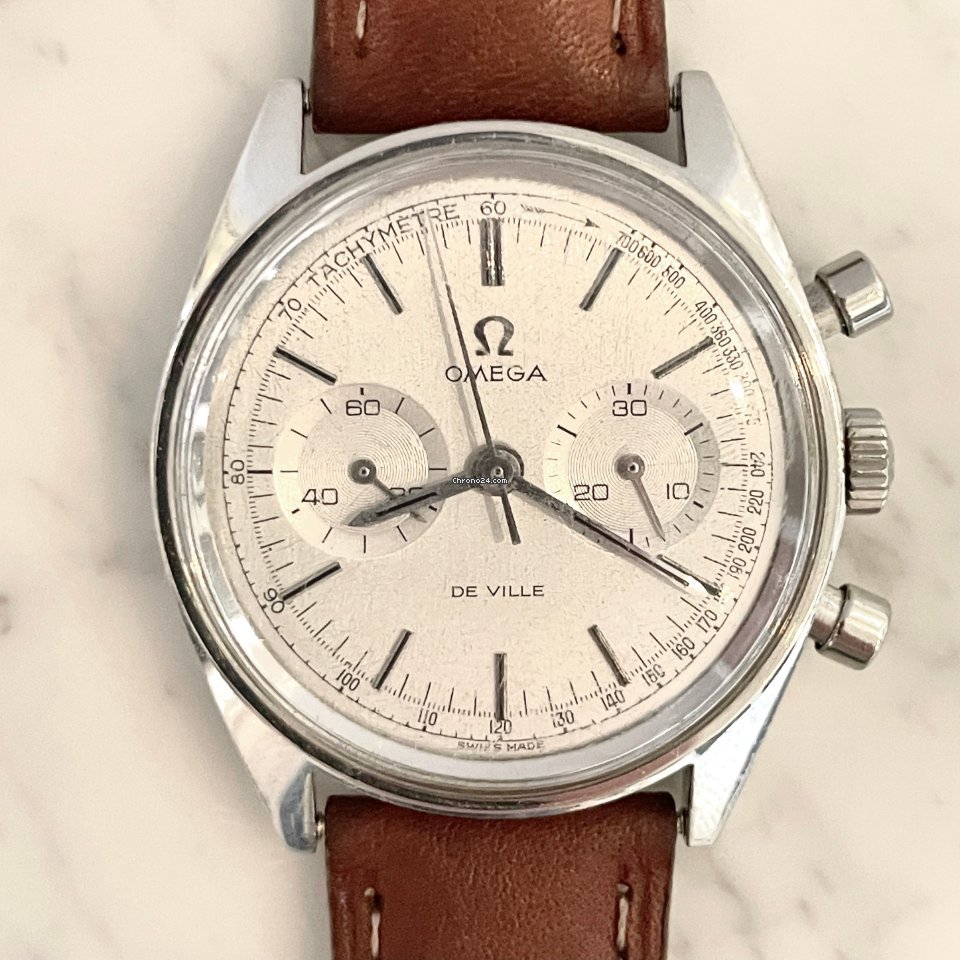 Omega De Ville Mens watch Unisex Manual winding Steel 145.017 Replica 6