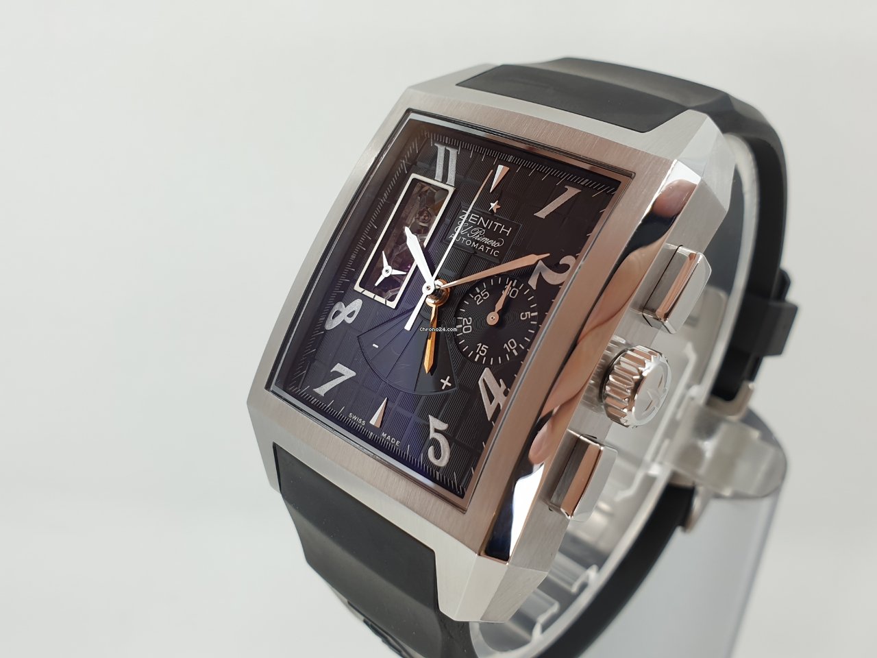 IMG_9081 Zenith Port Royal Mens watch Unisex Automatic Steel 03.0550.4021 Replica 6