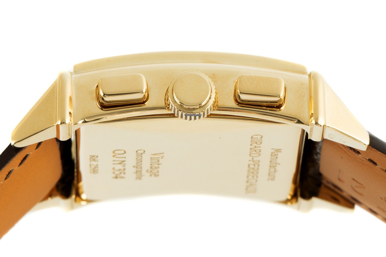 IMG_9081 Girard Perregaux Vintage 1945 Mens watch Unisex Automatic Yellow gold 2599 Replica 6
