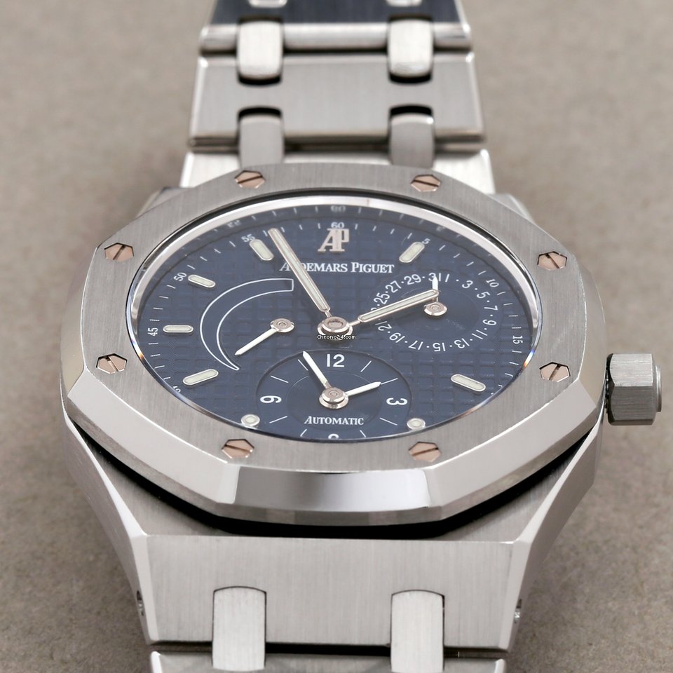 IMG_9081 Audemars Piguet Royal Oak Dual Time Mens watch Unisex Automatic Steel 25730ST Replica 6