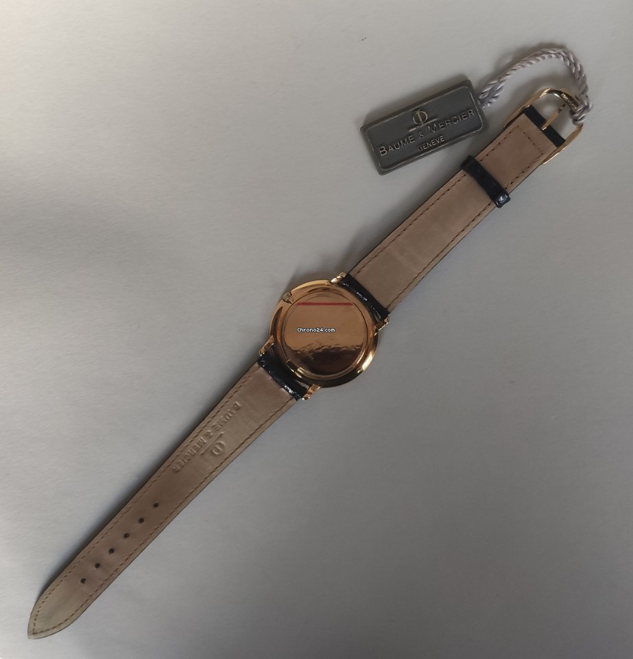 Baume & Mercier Mens watch Unisex Quartz Yellow gold M0A04950 Replica 6