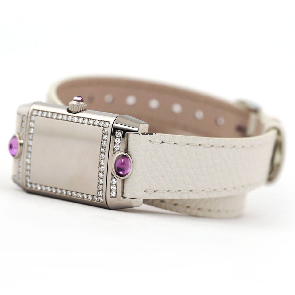 IMG_9081 Jaeger-LeCoultre Reverso Womens watch White gold Q2623402 Replica 6