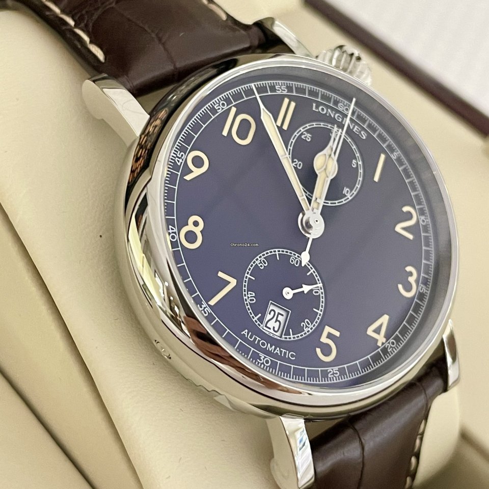 IMG_9081 Longines Avigation Mens watch Unisex Automatic Steel L2.812.4.53.2 Replica 6