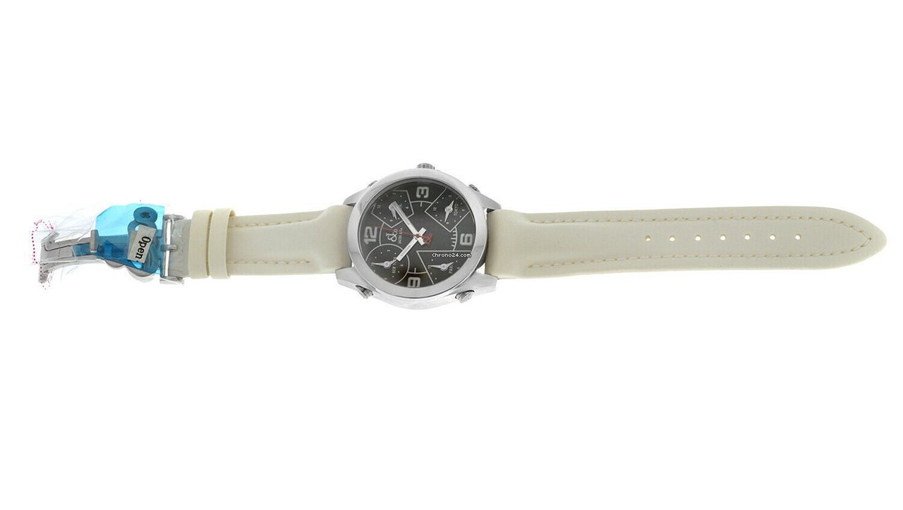 IMG_9081 Jacob & Co. Five Time Zone Quartz Steel JCM-29 Replica 6