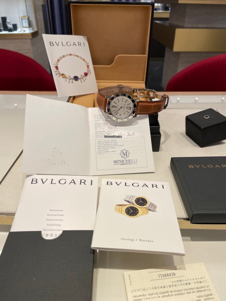 IMG_9081 Bulgari Bulgari Mens watch Unisex Automatic Steel BB38WSLDCH N Replica 6