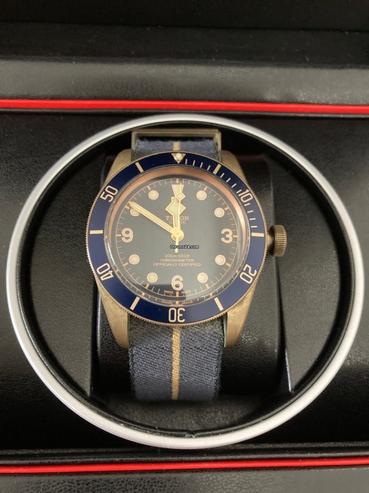 IMG_9081 Tudor Black Bay Bronze Mens watch Unisex Automatic Bronze Special Edition 79250BB Replica 6