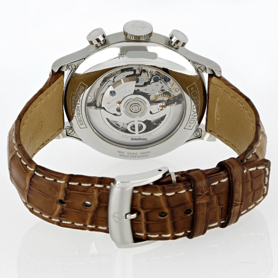Baume & Mercier Capeland Mens watch Unisex Automatic Steel M0A10006 Replica 6