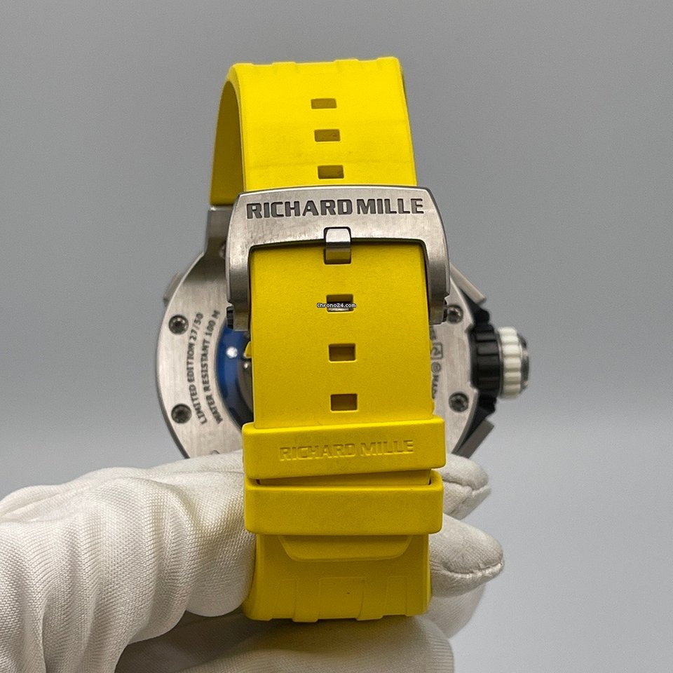 IMG_9081 Richard Mille Mens watch Unisex Automatic Titanium rm60-01 Replica 6