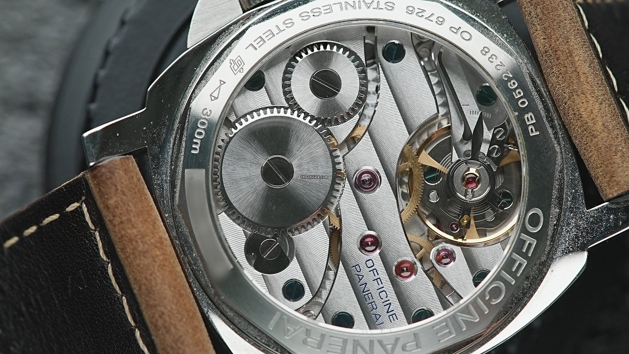 IMG_9081 Panerai Luminor Base Mens watch Unisex Manual winding Steel PAM 00112 Replica 6