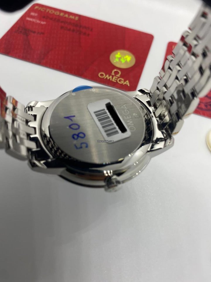 Omega De Ville Prestige Mens watch Unisex Automatic Steel 424.10.40.20.03.001 Replica 6