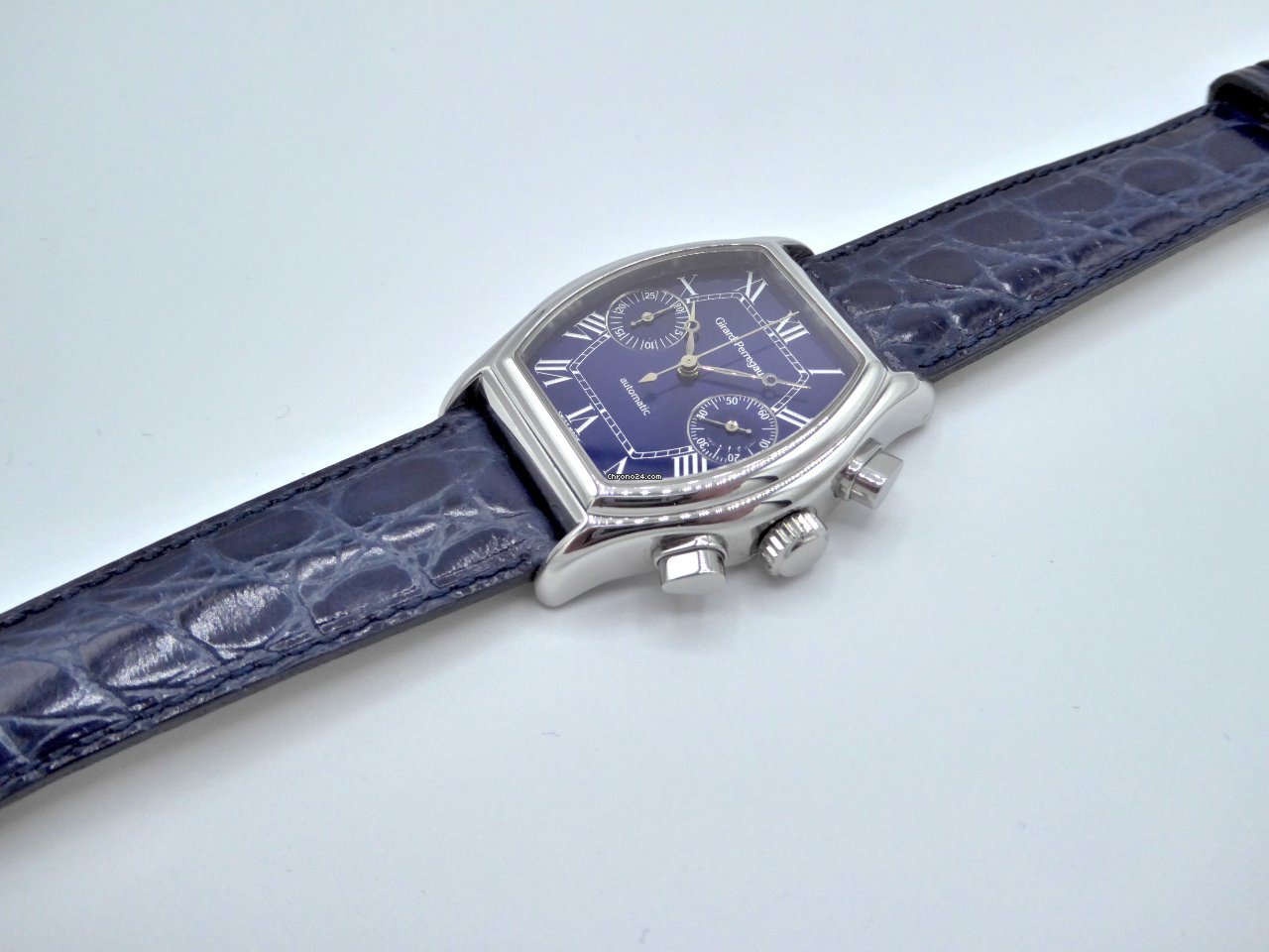 IMG_9081 Girard Perregaux Richeville Mens watch Unisex Automatic Steel 2750 Replica 6