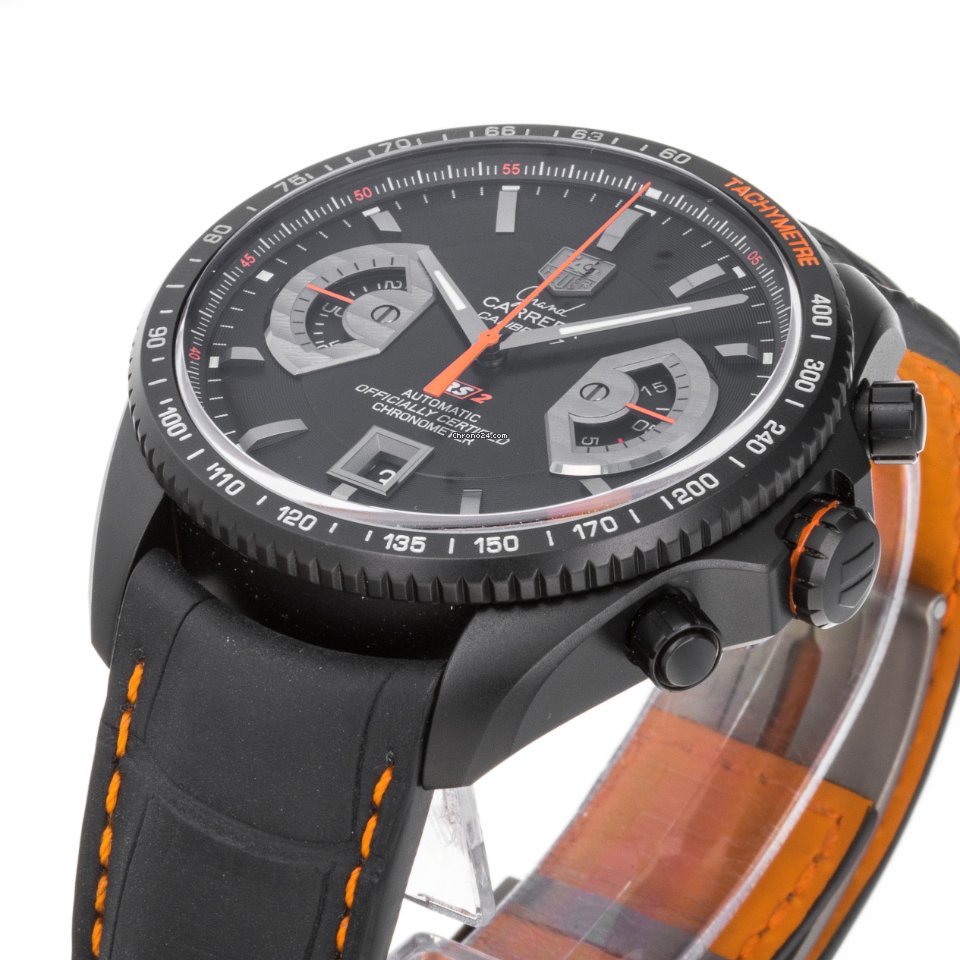 IMG_9081 TAG Heuer Grand Carrera Mens watch Unisex Automatic Titanium CAV518K.FC6268 Replica 6
