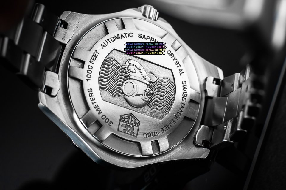 IMG_9081 TAG Heuer Aquaracer Mens watch Unisex Automatic Steel WAB2011 Replica 6