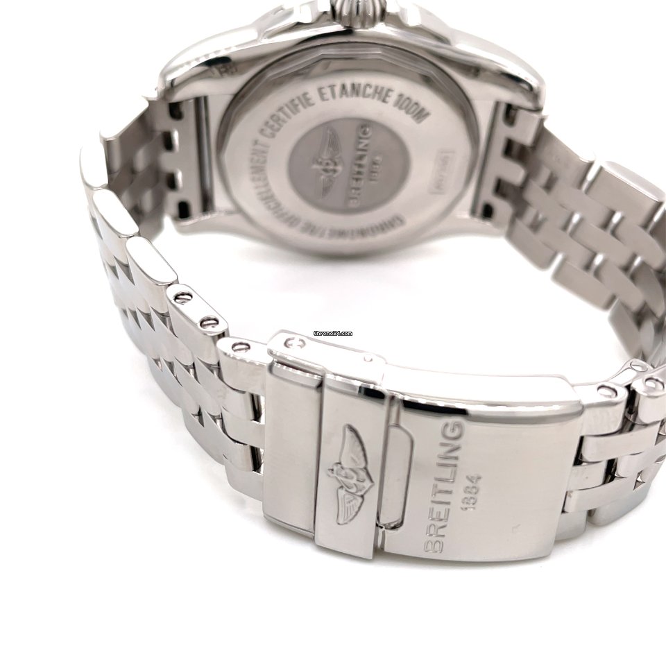 IMG_9081 Breitling Galactic 36 Womens watch Automatic Steel A3733053 A717 376A Replica 6