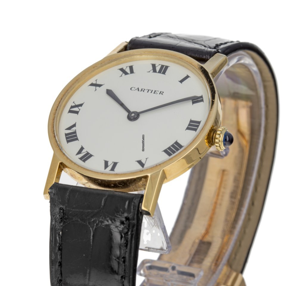 IMG_9081 Cartier Womens watch Manual winding Yellow gold 897053 Replica 6