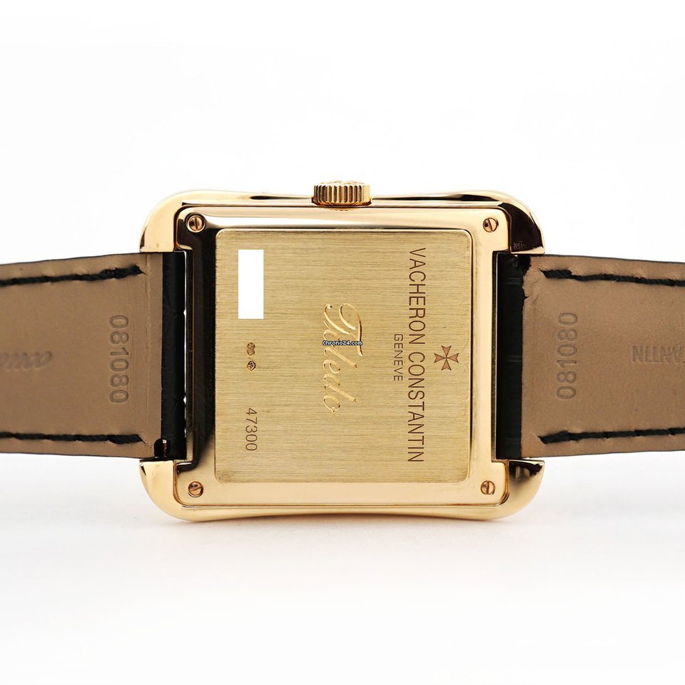 IMG_9081 Vacheron Constantin Historiques Mens watch Unisex Automatic Yellow gold 47300 000J-9065 Replica 6