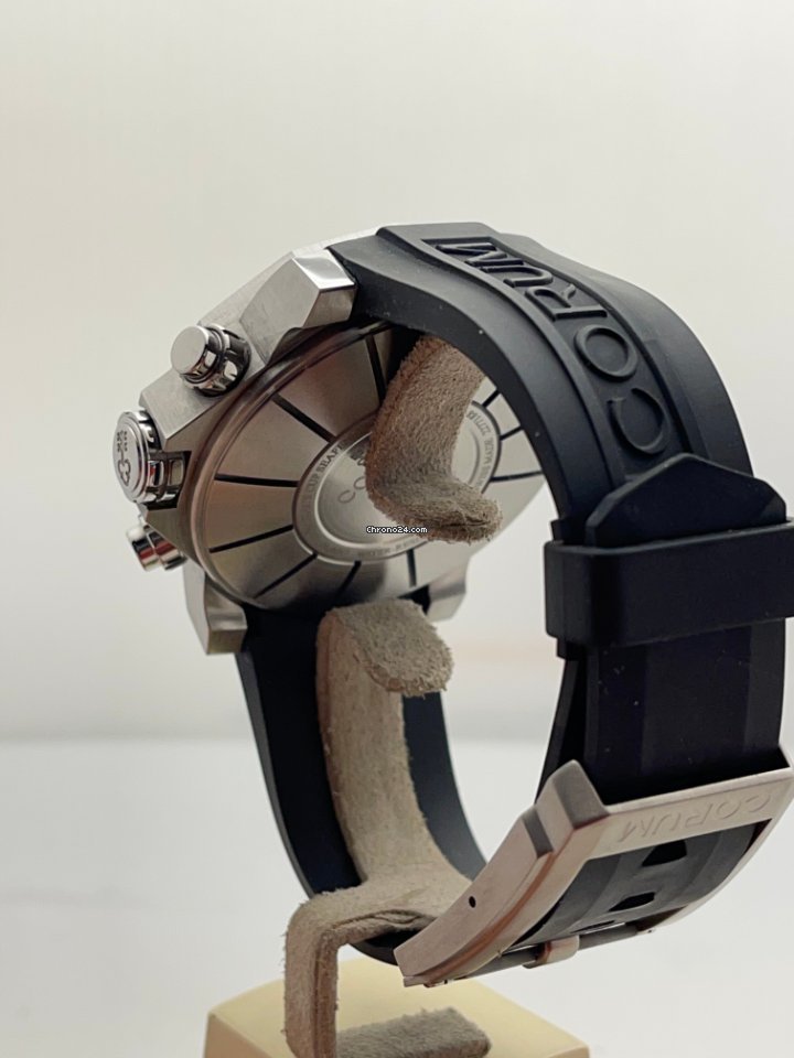 IMG_9081 Corum Admirals Cup Mens watch Unisex Automatic Titanium 753-451-04-0371-AN22 Replica 6