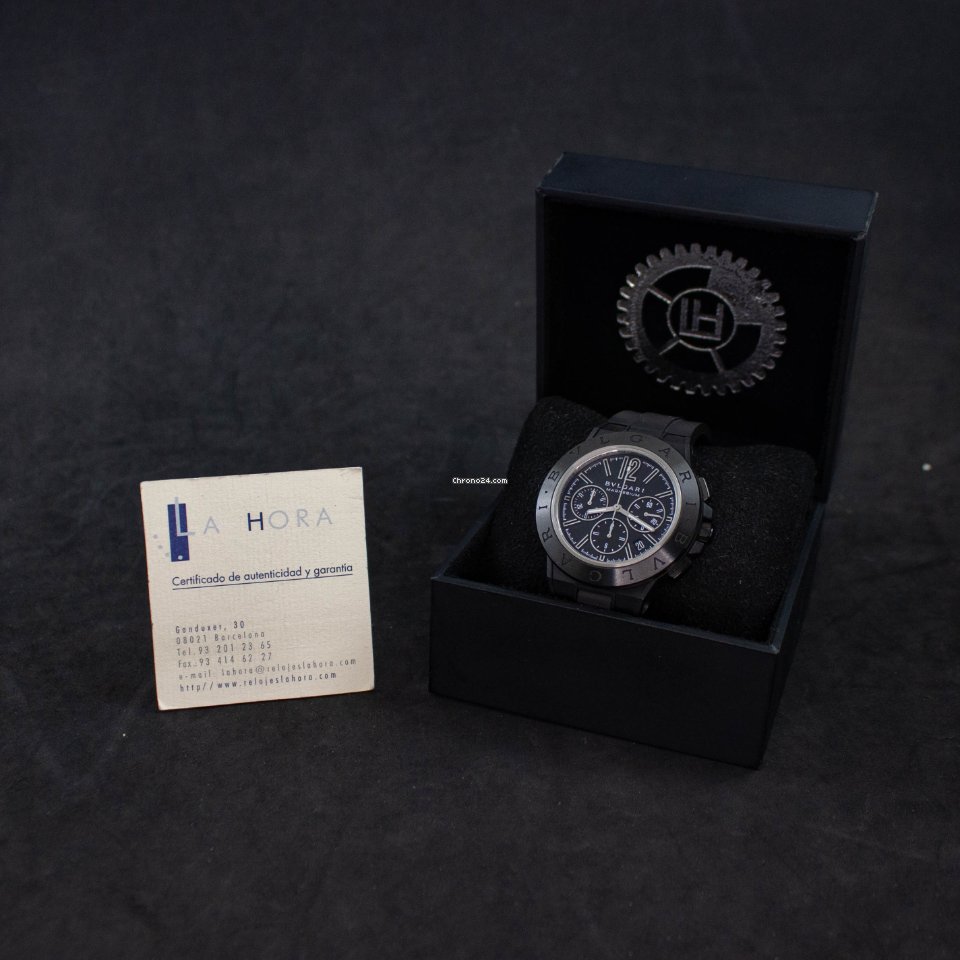 Bulgari Diagono Mens watch Unisex Automatic Ceramic 102428 DG42BSMCVDCH Replica 6