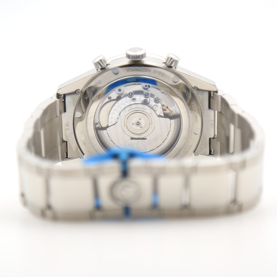 IMG_9081 Bell & Ross Vintage Mens watch Unisex Automatic Steel BRG126-WH-ST SST Replica 6