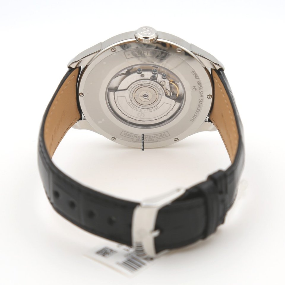 Baume & Mercier Clifton Mens watch Unisex Automatic Steel 10421 Replica 6