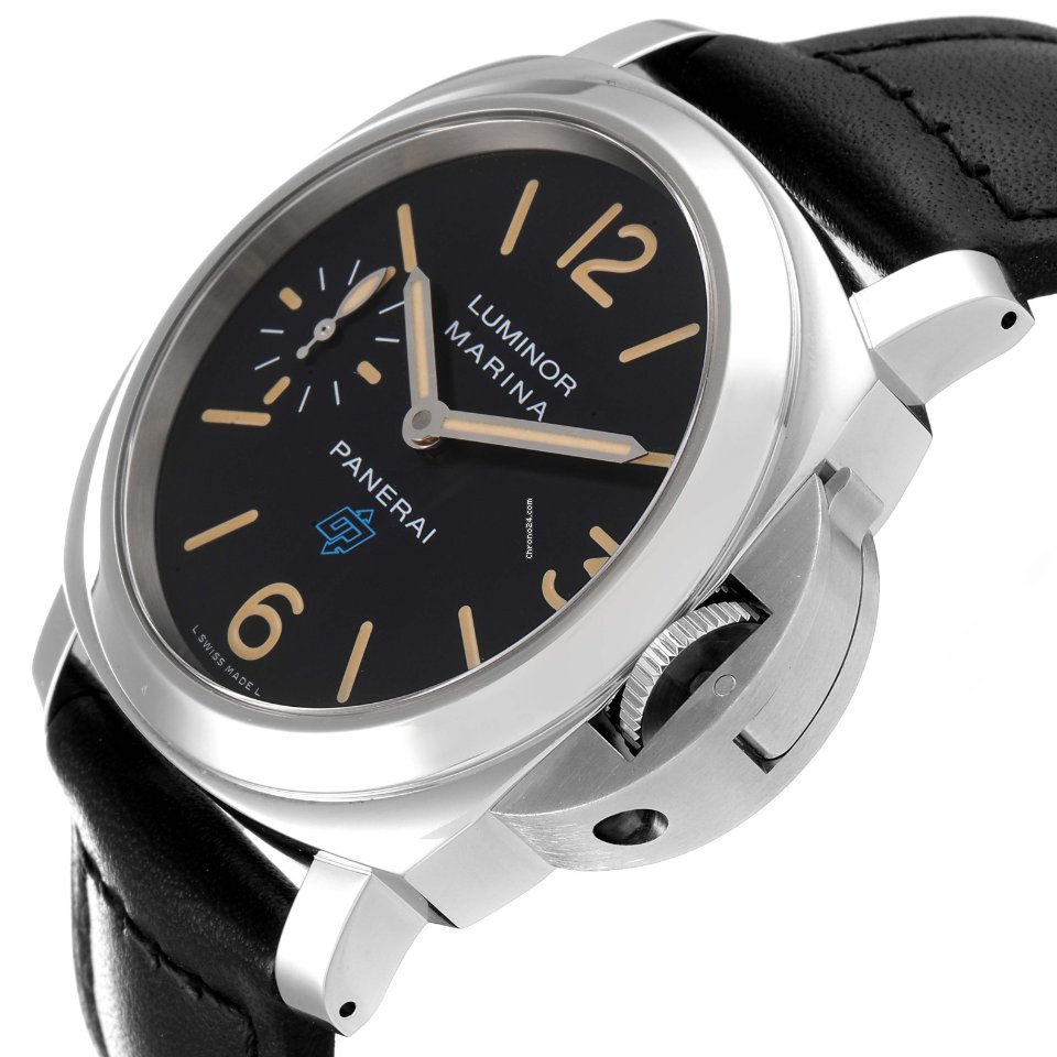 Panerai Luminor Marina Mens watch Unisex Manual winding Steel PAM00631 Replica 6