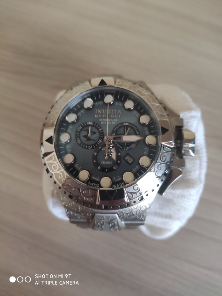 IMG_9081 Invicta Mens watch Unisex Quartz Steel 17858 Replica 6