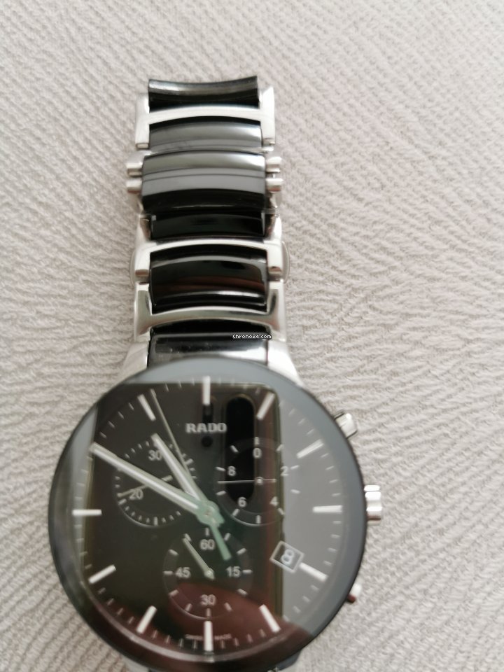 IMG_9081 Rado Centrix Mens watch Unisex Quartz Steel R30130152 Replica 6
