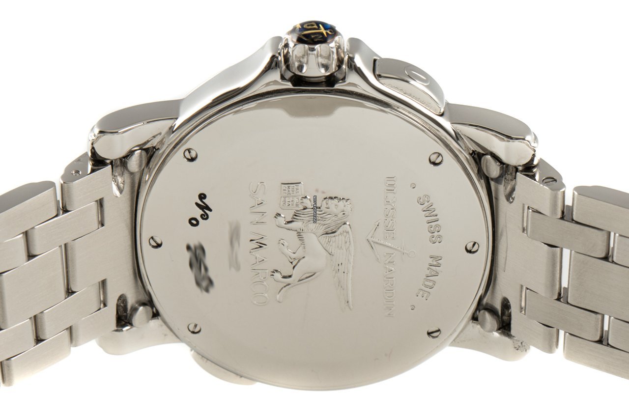 IMG_9081 Ulysse Nardin San Marco Mens watch Unisex Automatic Steel 203-22 Replica 6