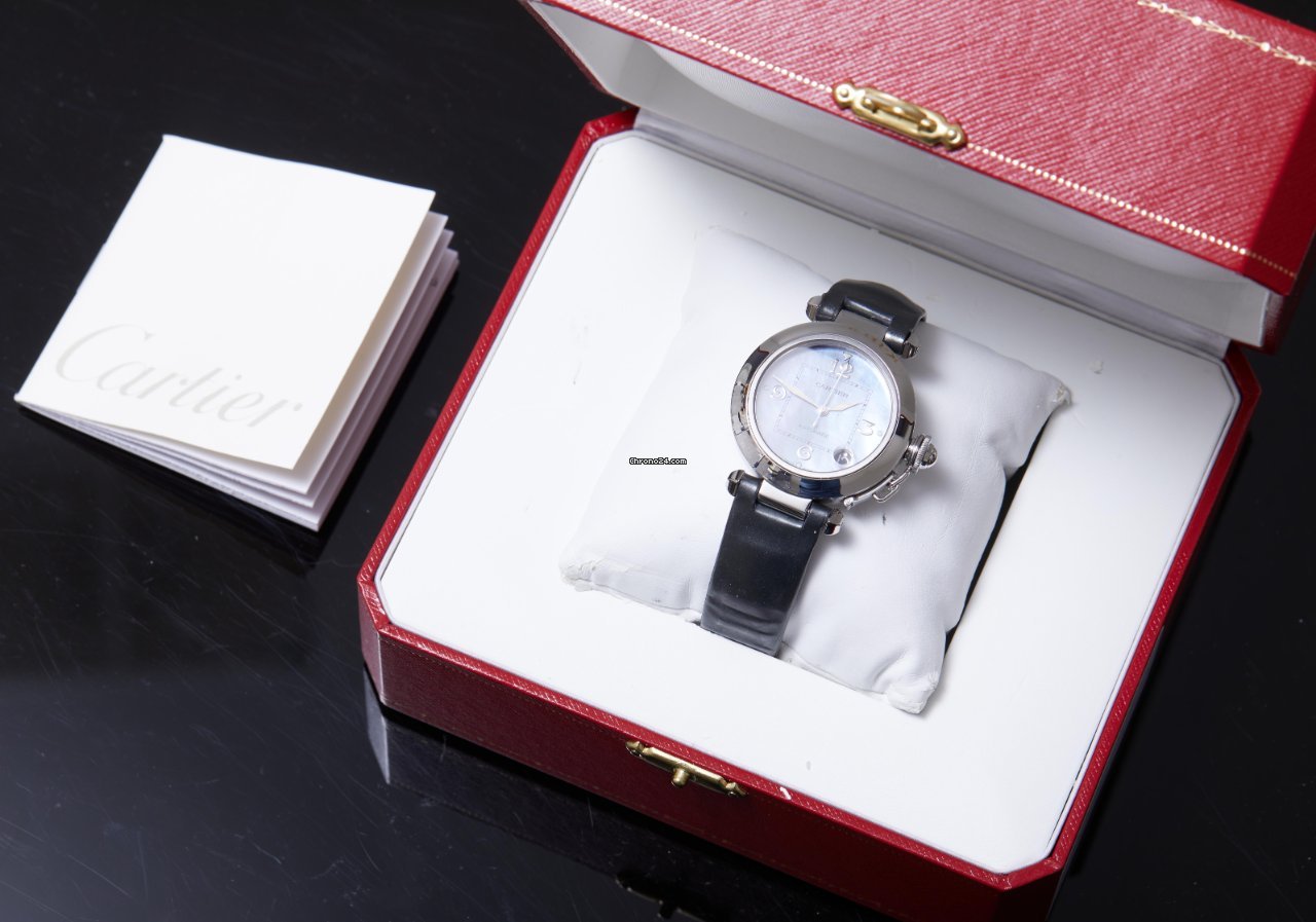 IMG_9081 Cartier Pasha C Mens watch Unisex Automatic Steel 2324 Replica 6