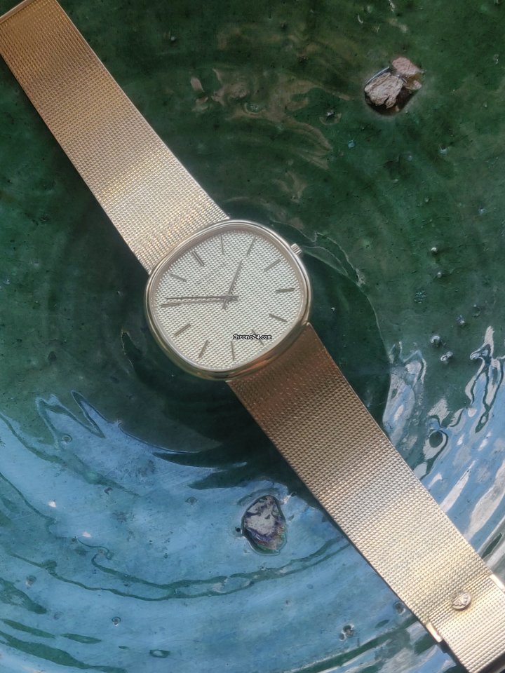 Patek Philippe Golden Ellipse Mens watch Unisex Automatic Yellow gold 3739 Replica 6