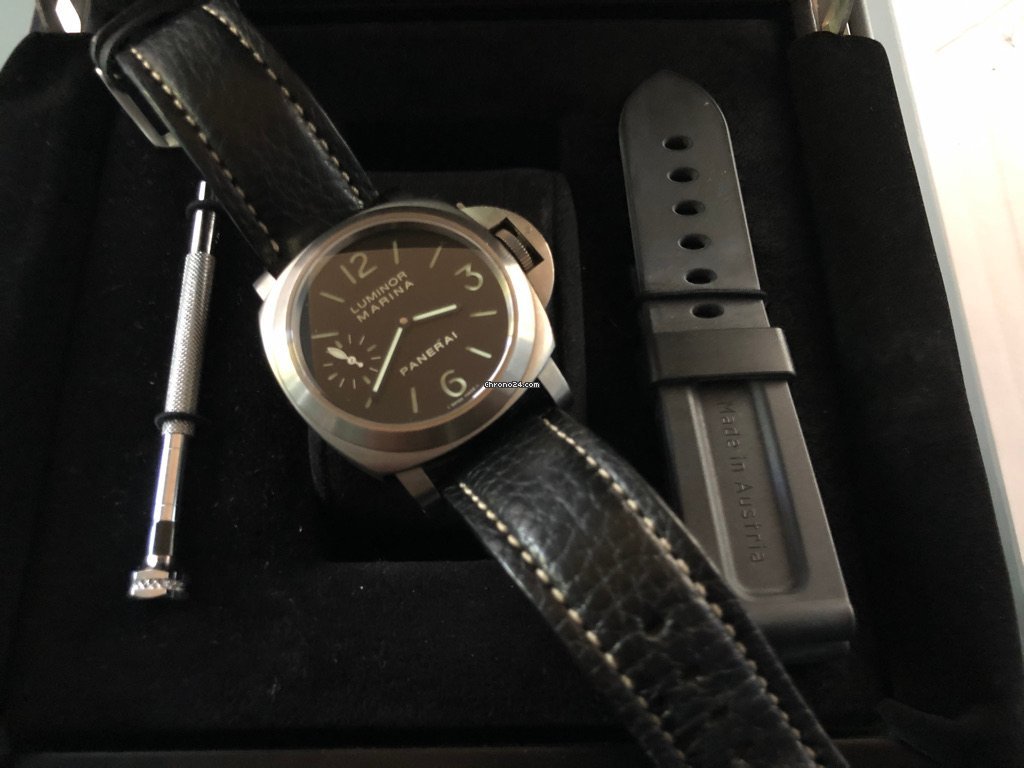 Panerai Luminor Marina Mens watch Unisex Manual winding Titanium PAM 00177 Replica 6